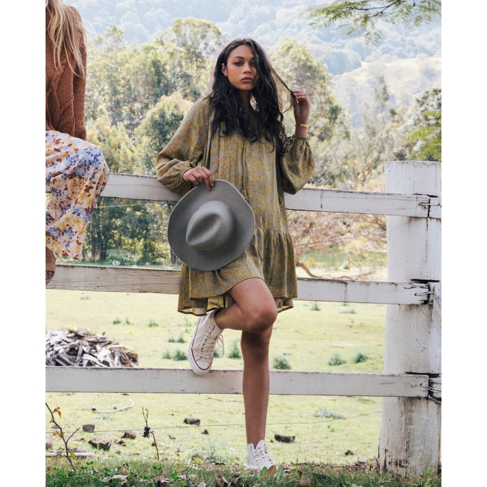 Billabong Oversized Tunic Mini Dress